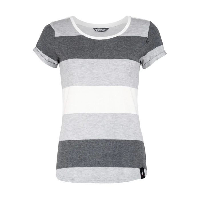 T-Shirt damski Chillaz ÖTZTAL GREY STRIPES